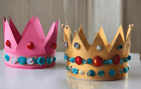 Creatieve workshop (4+): Kroontje knutselen