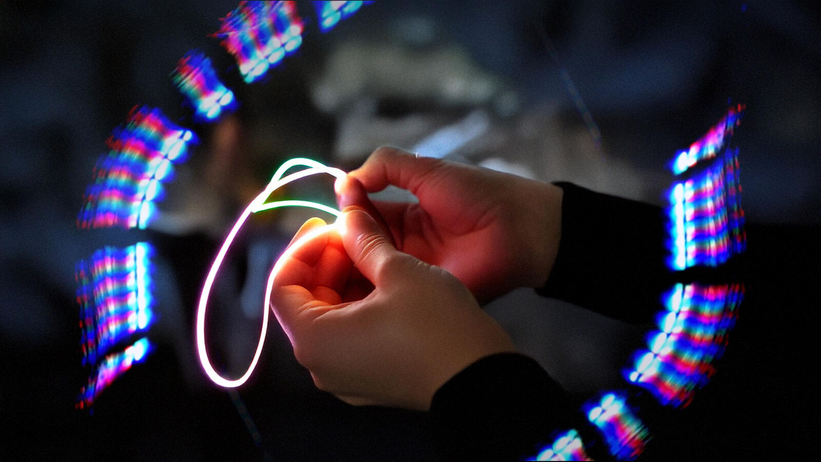 Drie generaties werken aan lichtkunstwerk Samenschijn